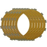 6 Pcs Friction Clutch Plates Kawasaki Kr250 D1 Kr-1R 1989 Kr 250 C1 Kr-1S 89